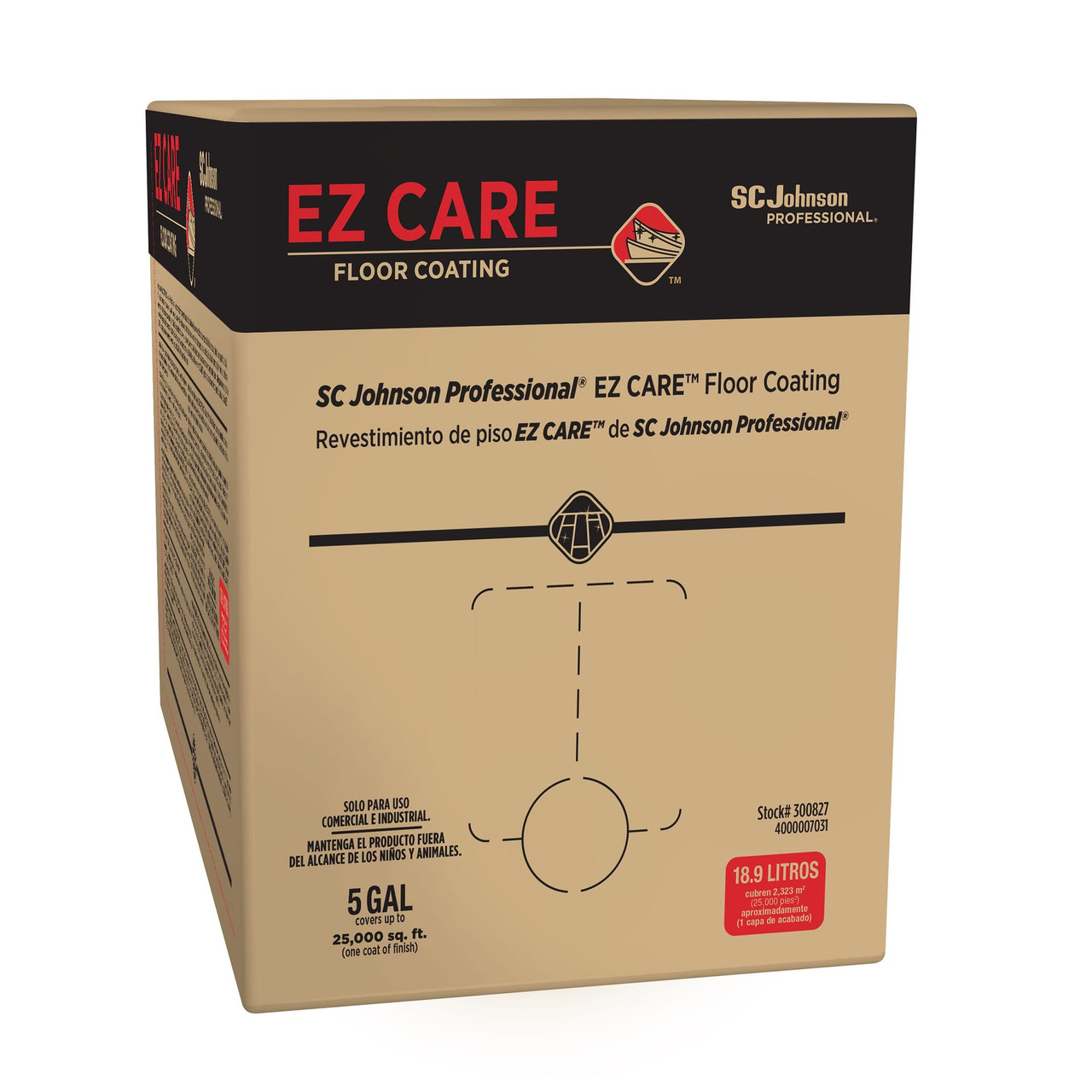 EZ Care Fresh Scent Floor Coating Liquid 1/Case