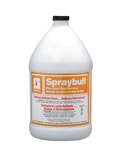 Spraybuff® Floor Finish 1 GAL Alkaline RTU Polymer Blend 4/Case