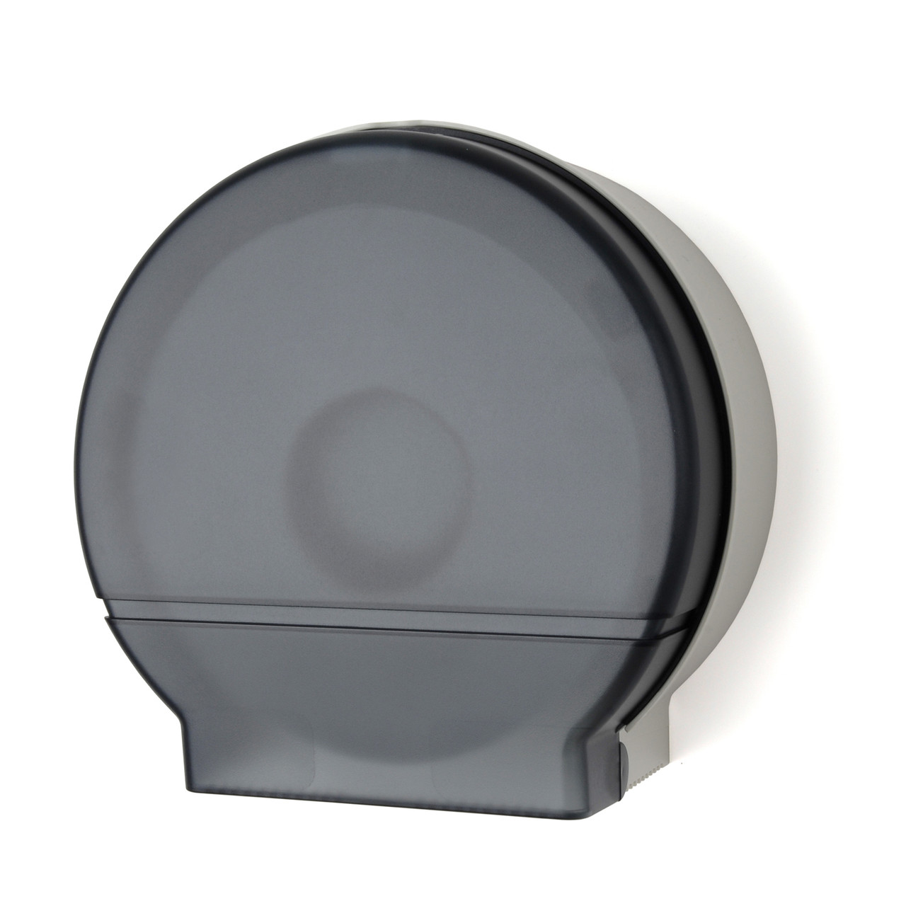Palmer Fixture Single 9” Jumbo Tissue Dispenser w/ 2¼” &  3³/₈” Adaptor Dark Translucent RD0026-01F