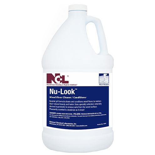 NU-LOOK Pleasantly Fresh Floor Cleaner & Conditioner Wood Cleaner 6X6X12 IN 1 GAL Neutral Liquid Water-Based 4/Case