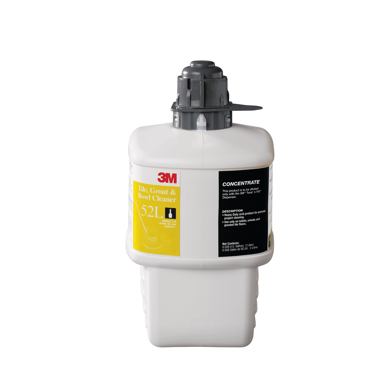 Twist 'n Fill™ 52L Tile, Grout & Bowl Cleaner 2 L Bathroom Concentrate 6/Box