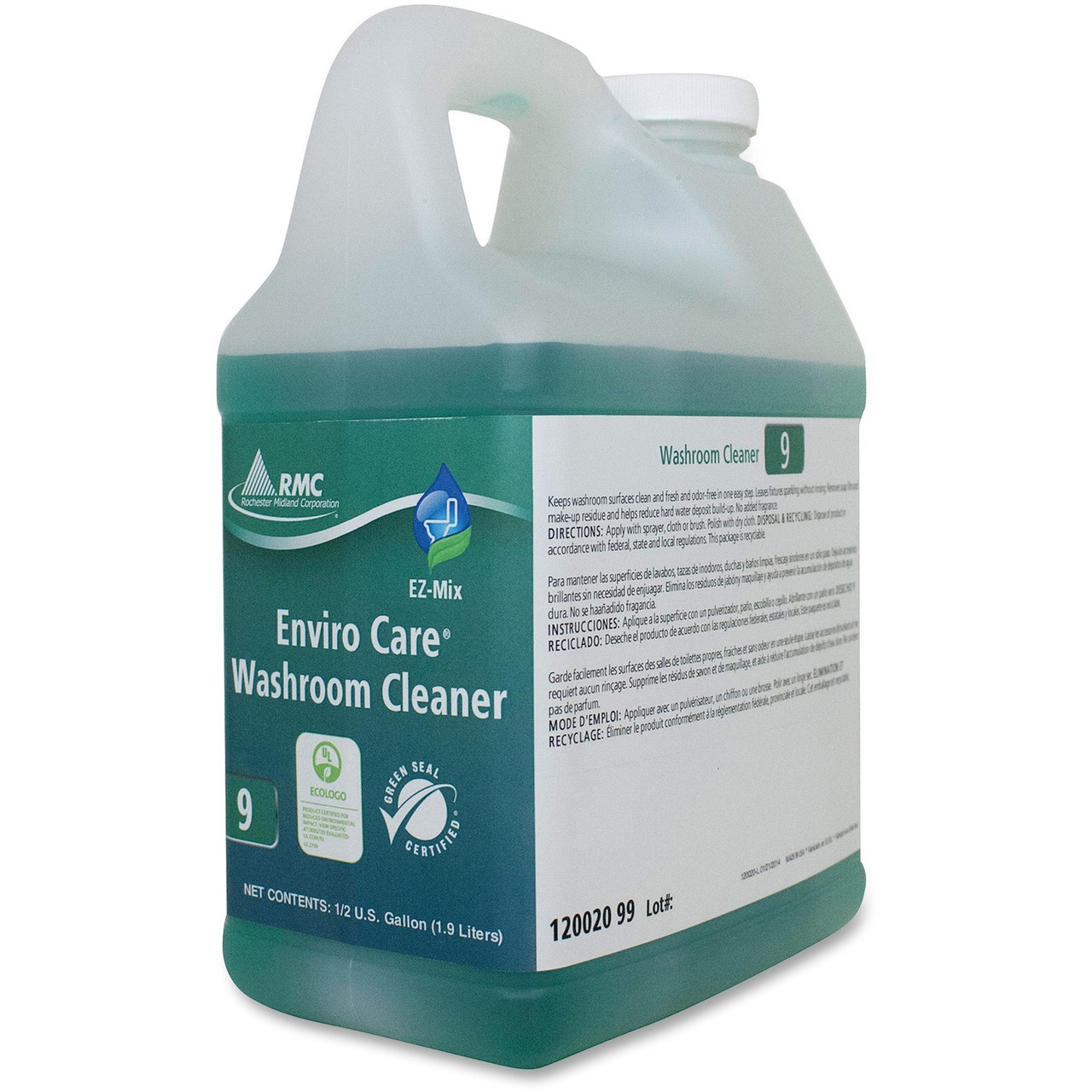Enviro Care® Restroom Cleaner All Purpose Cleaner 0.5 GAL Liquid Concentrate 4/Case