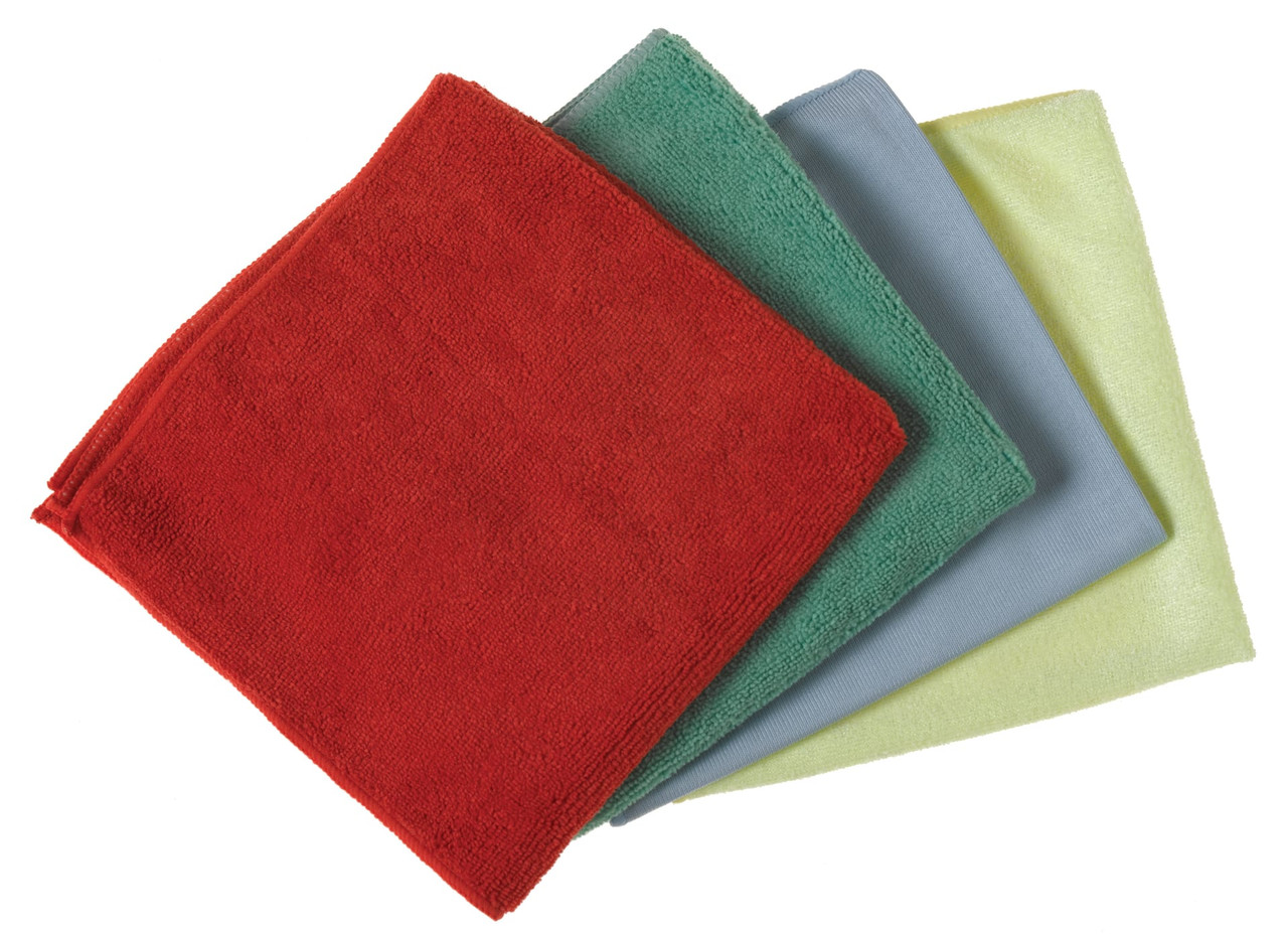 MaxiPlus® Polishing Polishing Cloth 16X16 IN Microfiber Yellow 12/Case