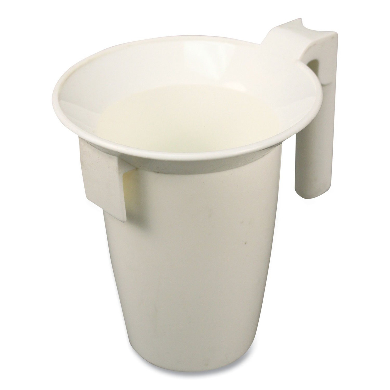Impact® Value Plus Toilet Bowl Brush & Caddy Plastic White 1/Each