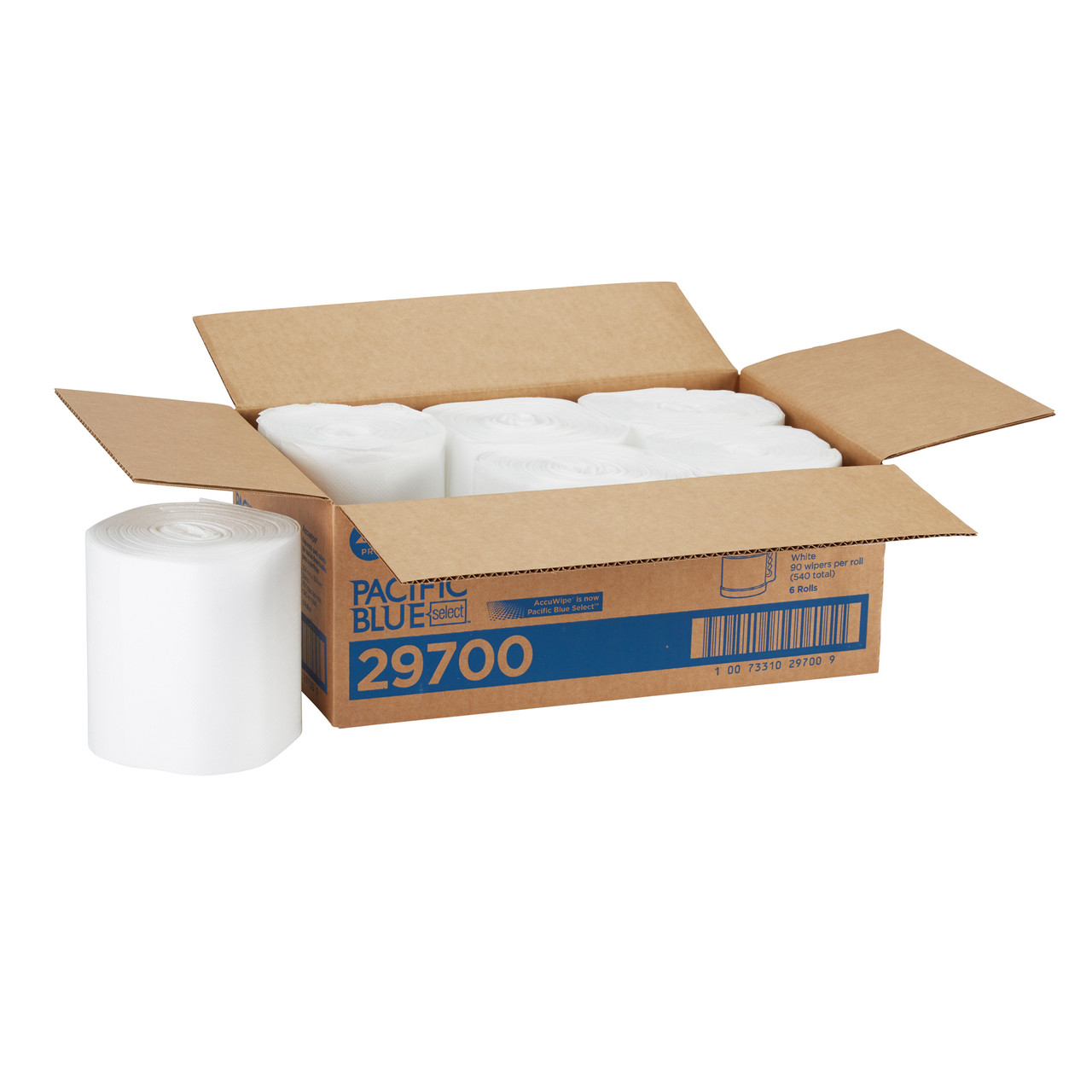 Pacific Blue Select Surface System Refill 12X12 IN 1 White 1/4 Fold Centerpull 90 Sheets/Pack 6 Packs/Case