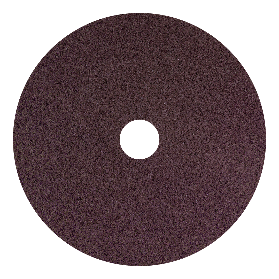 Dominator Stripping Pad 20 IN Maroon Polyester Fiber 5/Case