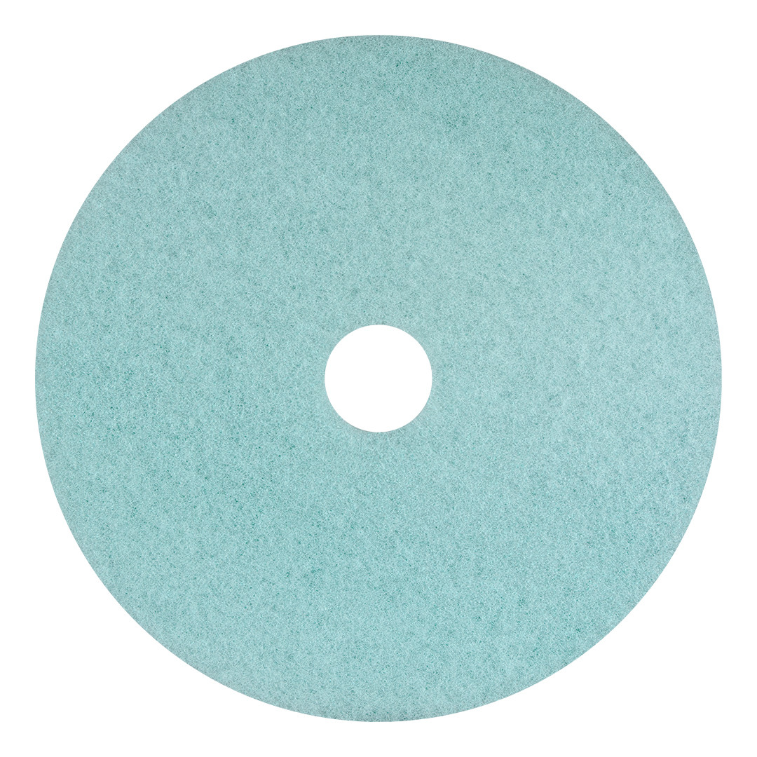 Luster Lite Ultra High Speed (UHS) Burnishing 27 IN Blue Polyester Fiber 5/Case