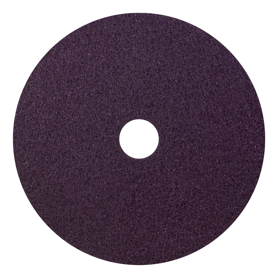 Black Diamond Polishing Pad 27 IN Purple Polyester Fiber 8000 Grit 2/Case