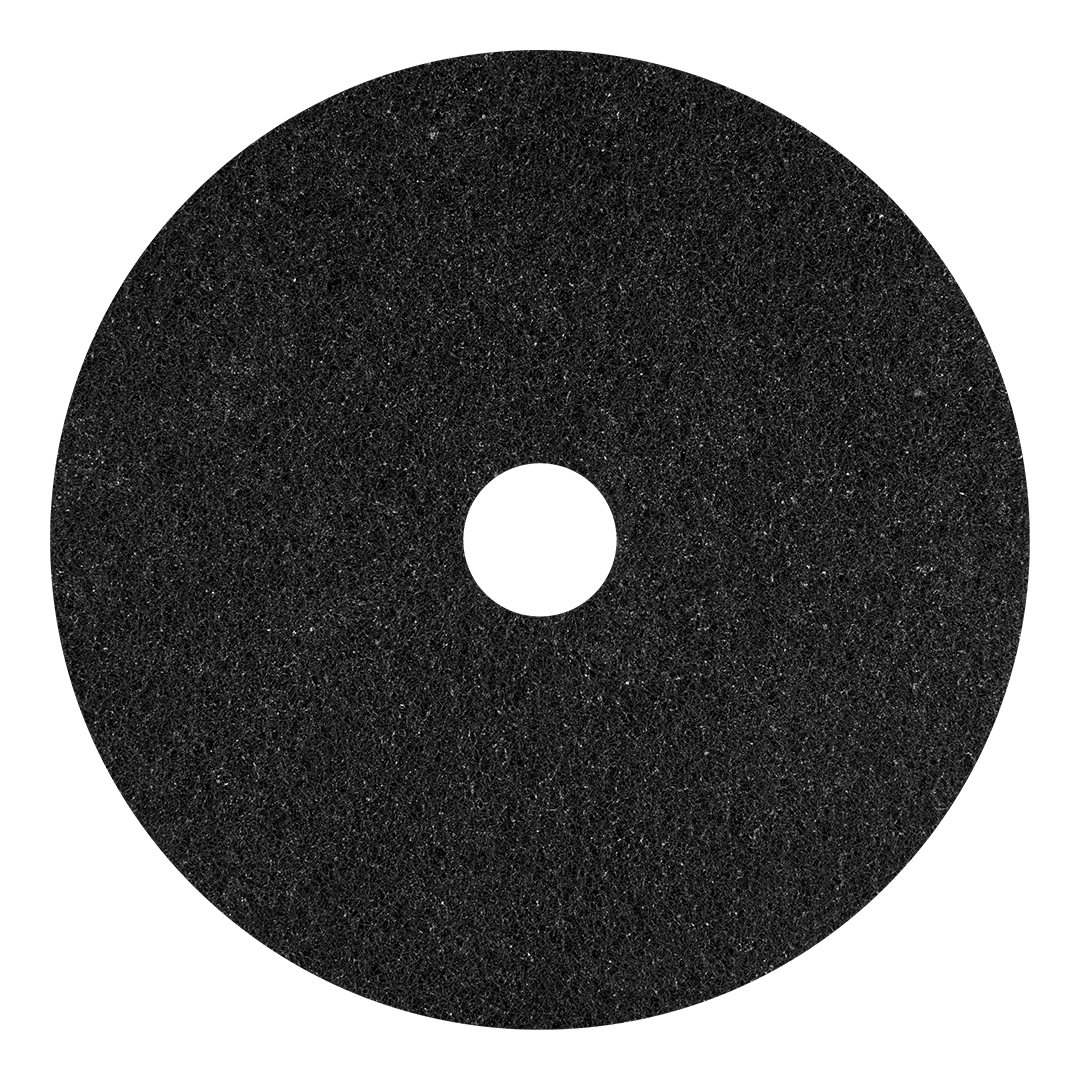 Stripping Pad 17 IN Black Polyester Fiber 5/Case