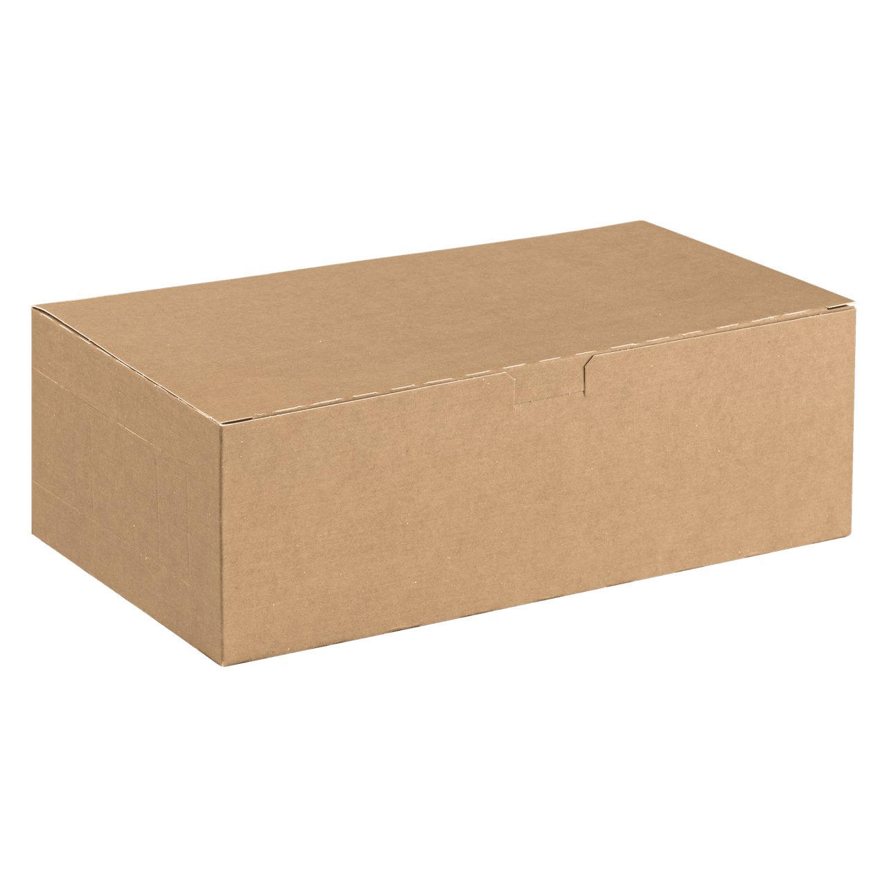 Dinner Take-Out Box Tuck-Top 9X5X3 IN Kraft Automatic Bottom 250/Case