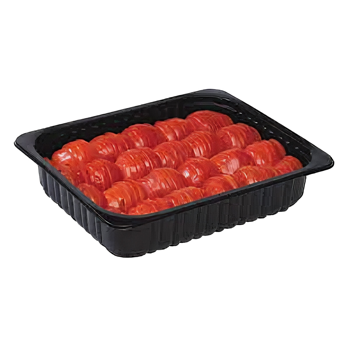 Serving Tray 10.25X12.38X3.13 IN PP Black 1440/Skid