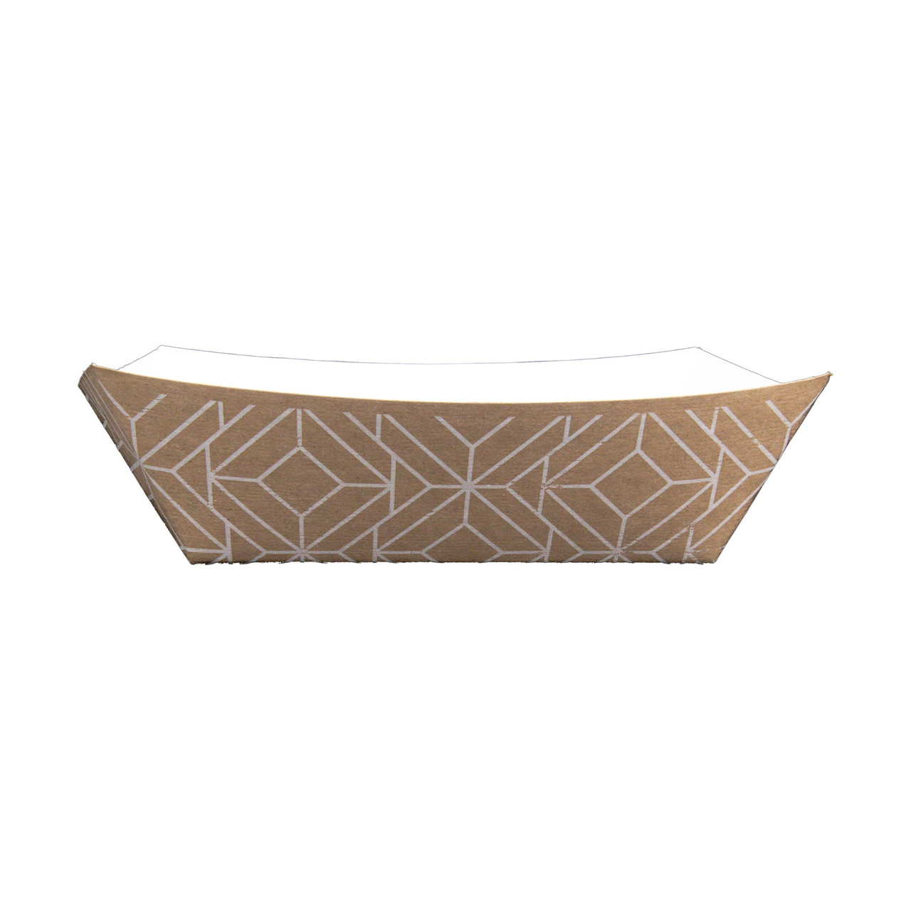 Food Tray 3 LB Art Deco Print 500/Case