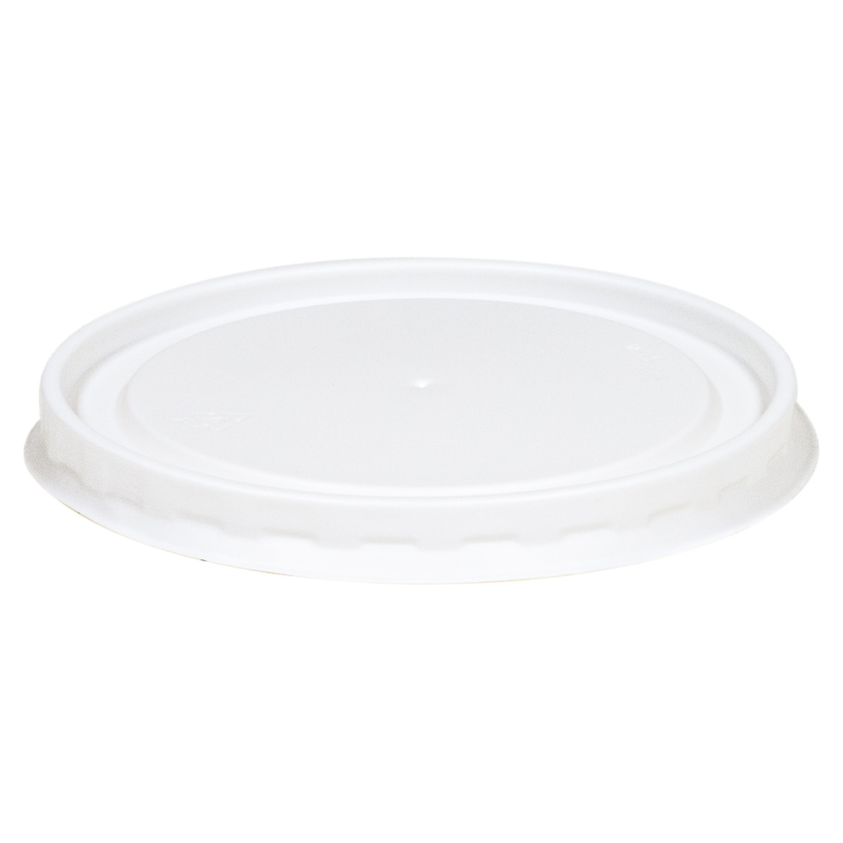 Lid Small (SM) PS Plain For 8-10-12 OZ 16 OZ Tall Food Container Bulk 500/Case