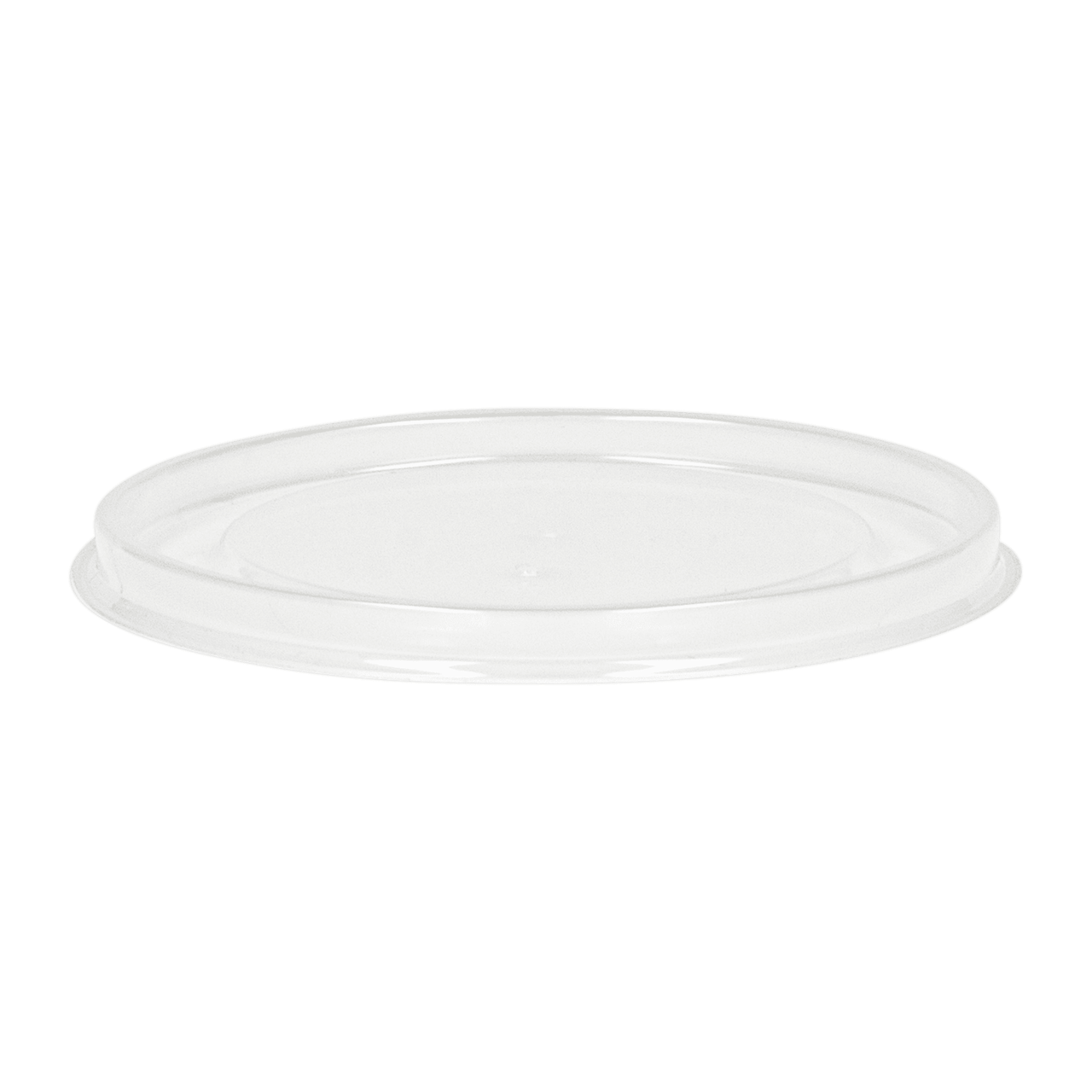 Lid Large (LG) PP Clear For 16-32 OZ Squat Soup Cup 500/Case