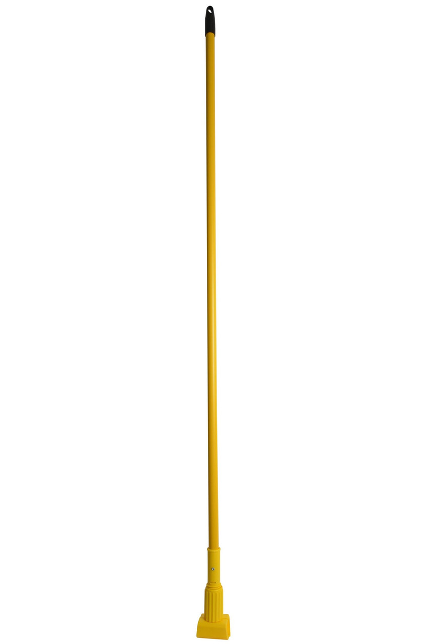 Mop Handle 16 IN Yellow Metal Claw Head 1/Each