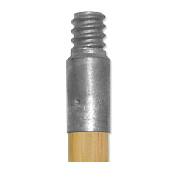 Mop Handle 54IN Wood Metal Threaded 1/Each