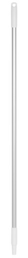 Vikan® Handle 49.6X1X1 IN White Anodized Aluminum PP Basic 1/Each