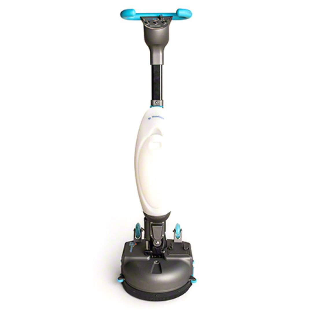 MyHousekeeper™ Auto Scrubber 0.7 GAL 14IN Black Plastic 180 RPM Locking Lug Design, Ergonomic Handle 1/Each