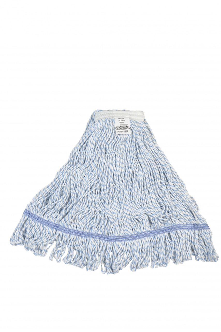 Finish Mop 24 OZ Synthetic Yarn Loop End Narrow Headband Large 12/Case