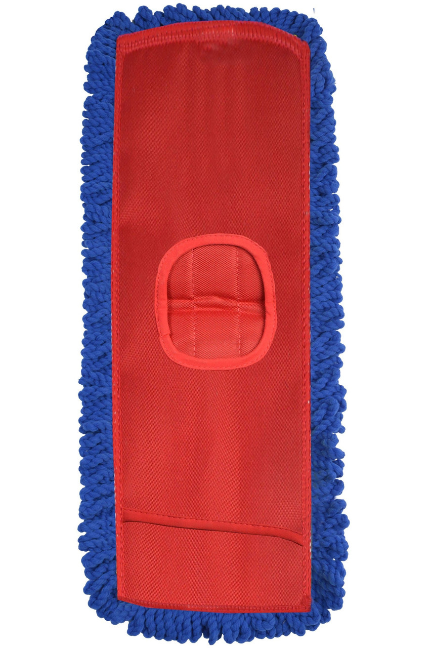 Dust Mop 18X5 IN White Microfiber 1/Each