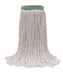 Safeguard™ MaxiRayon™ Mop Head White 4PLY 1.25IN Narrow Headband 1/Each
