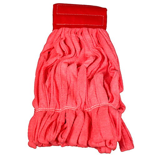 Impact® Tube Mop Medium (MED) Red Microfiber 12/Case