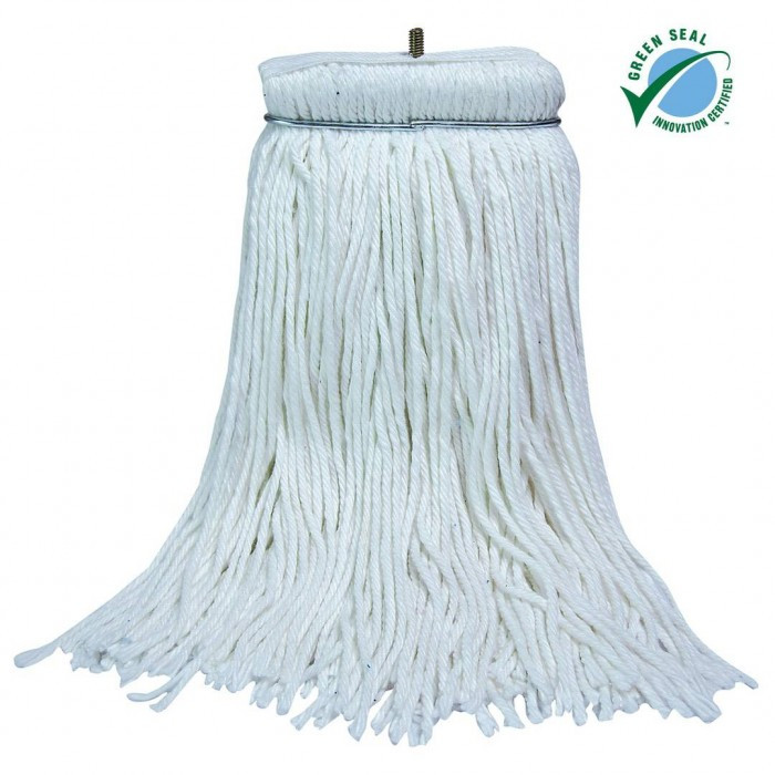 Mop Head 24 OZ Rayon Synthetic Fiber Screw Top 1/Each