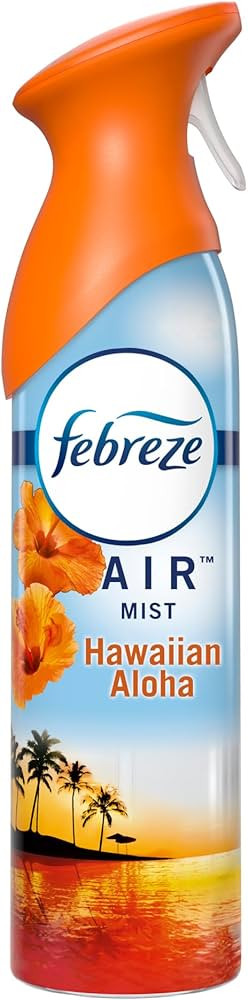 Febreze Air Freshener Hawaiian Aloha Spray 8.1 OZ 6/Case