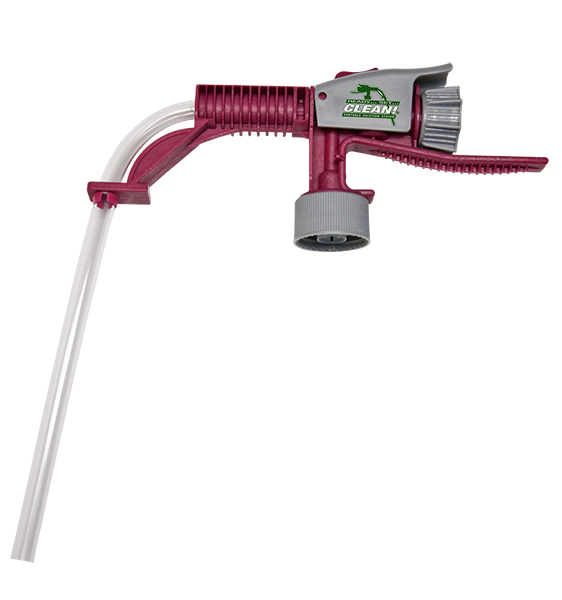 Dispenser Pump Burgundy Gray PP Portable 1/Each
