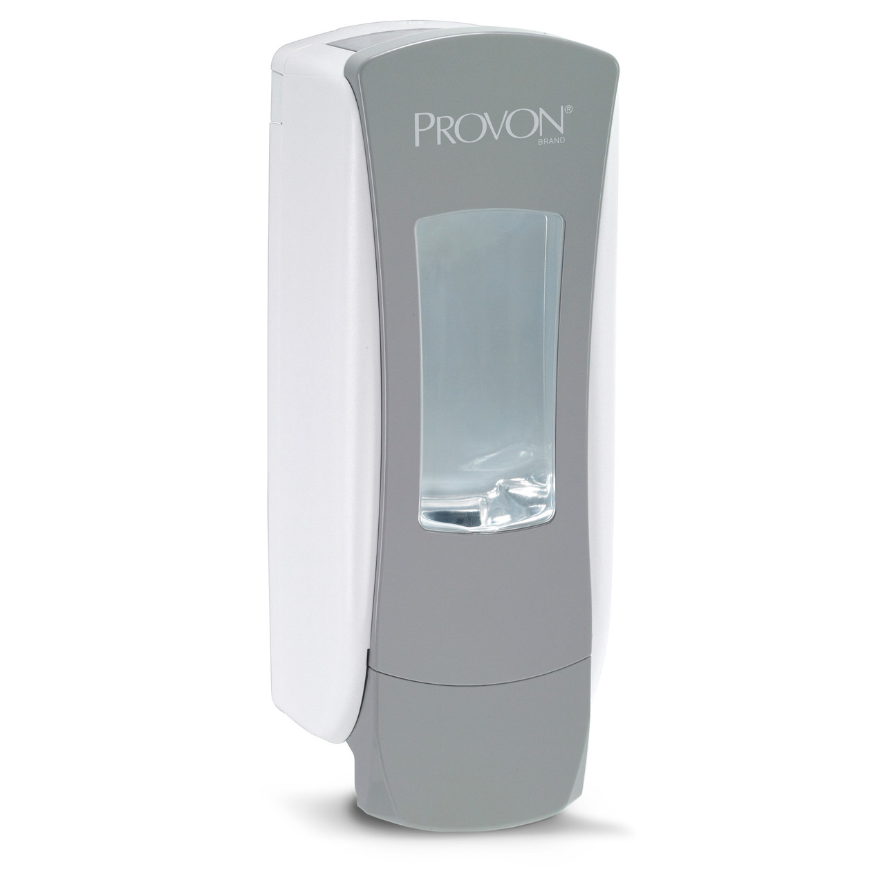 PROVON® Soap Dispenser 1250 mL 3.976X5.645X11.889 IN Gray Push Style High Capacity Window Lockable For ADX-12 6/Cas