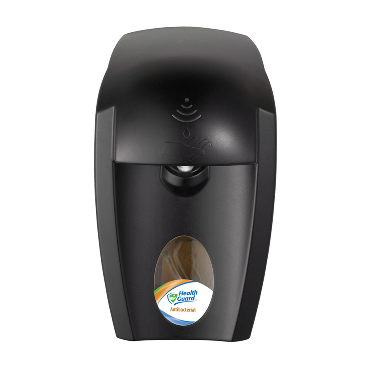 EZ Foam® Hand Sanitizer & Soap Dispenser Black Plastic Automatic Surface Mount 1/Each