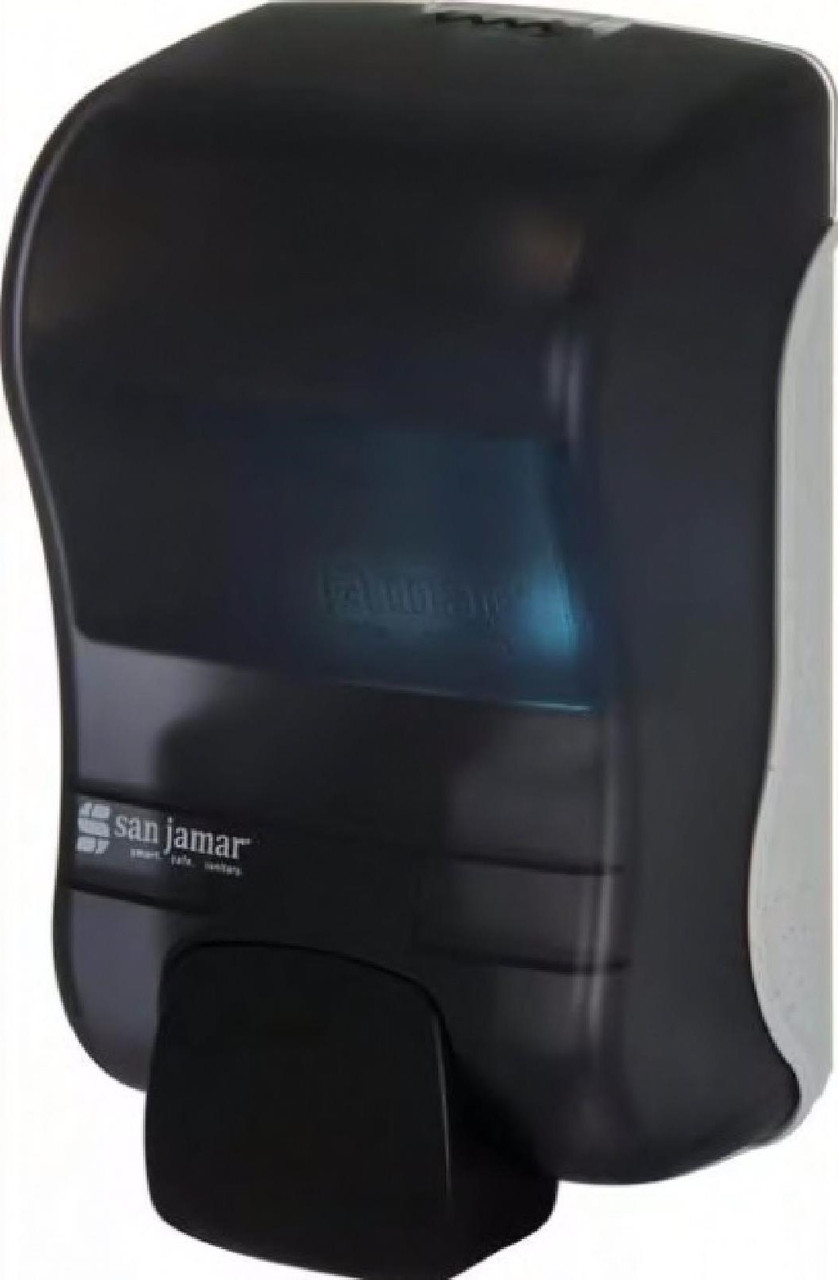 San Jamar Rely® Hand Sanitizer & Soap Dispenser 900 mL 9.25X5.50X4.50 IN Black Pearl Manual 1/Each