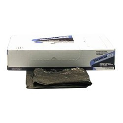 Victoria Bay Can Liner 33X39 IN Black Plastic 0.5MIL 250/Case