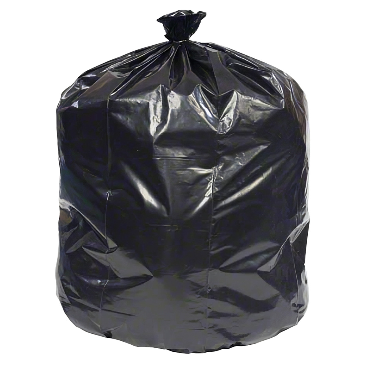Can Liner 38X58 IN 60 GAL Black Plastic 2MIL 50/Case