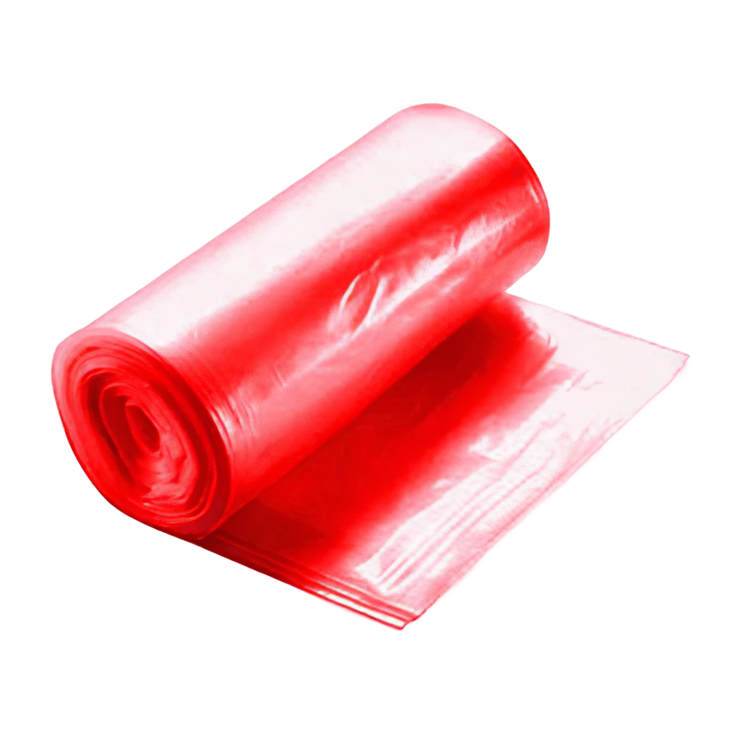 Victoria Bay Can Liner 40X47 IN Red Plastic 18MIC 250/Case