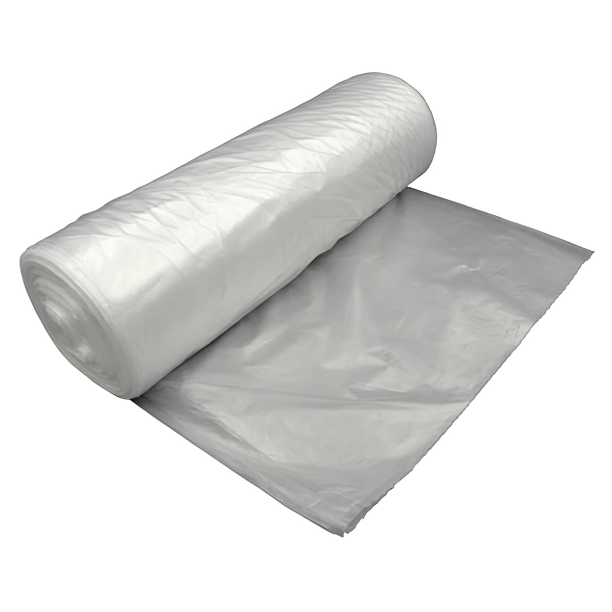 Can Liner 45X57 IN Clear Plastic 1.8MIL Flat Seal 100/Case