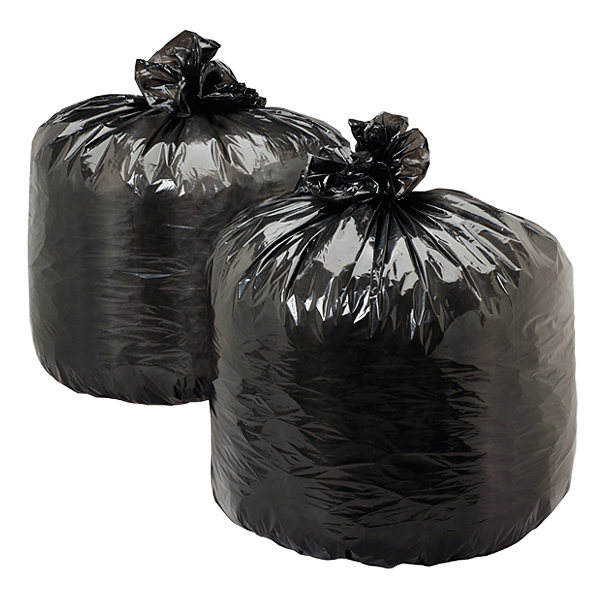 Can Liner 36X47 IN Black Plastic 0.45MIL 25 Count/Pack 10 Packs/Case 250 Count/Case