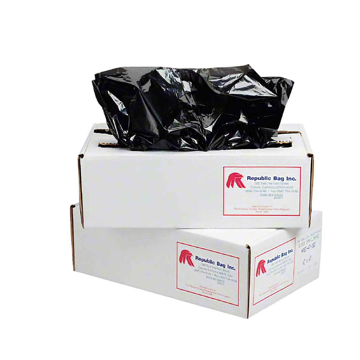 Liner 17X17 IN 4 GAL Black 0.4MIL 1000/Case