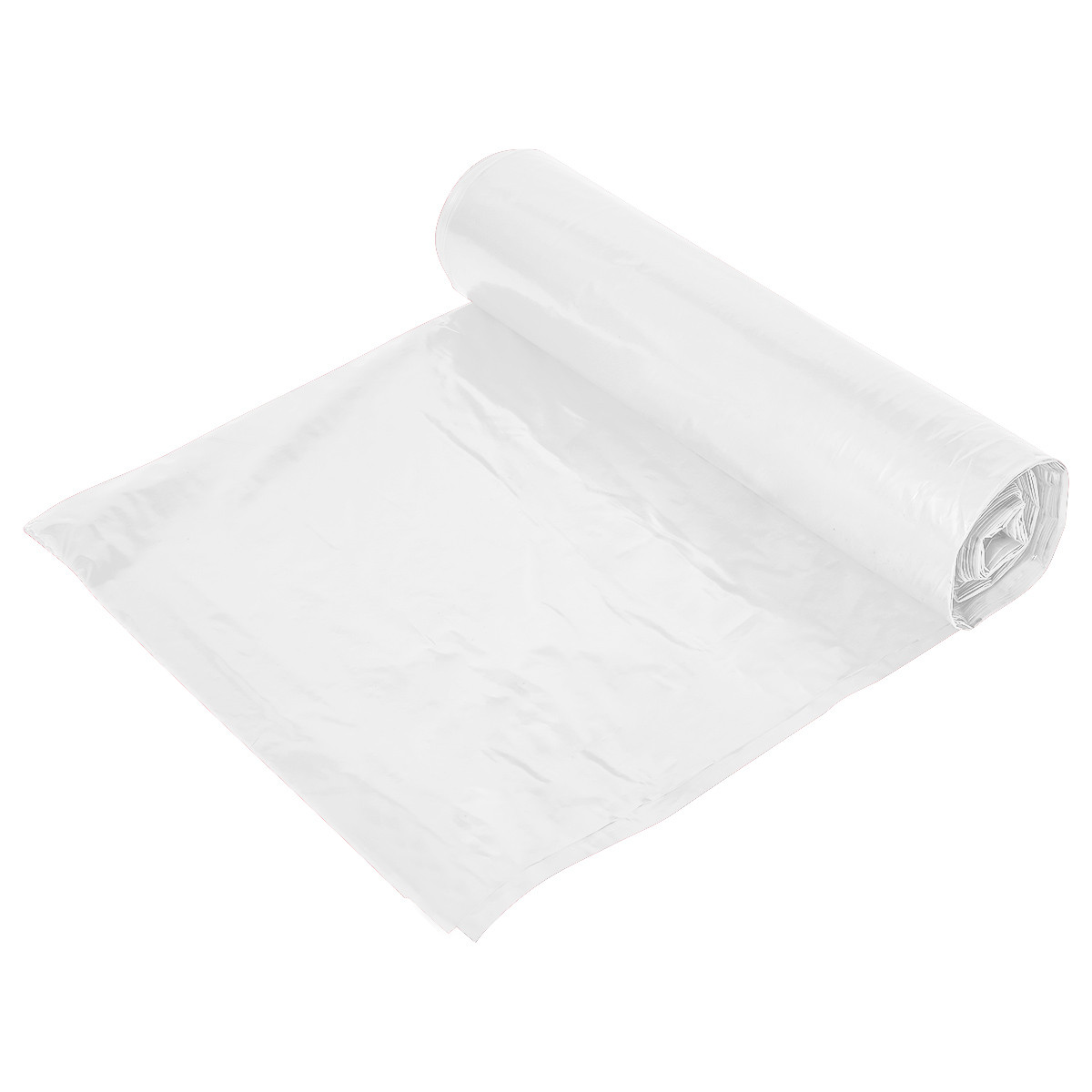 Liner 40X46 IN White Plastic 1.2MIL 10 Count/Roll 10 Rolls/Case 100 Count/Case