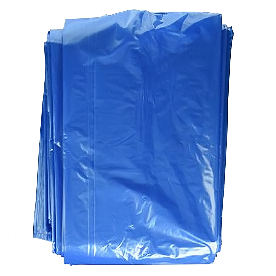 Recycling Bag 38X46 IN 40-45 GAL Blue Plastic 1.2MIL Star Seal Printed 100/Case