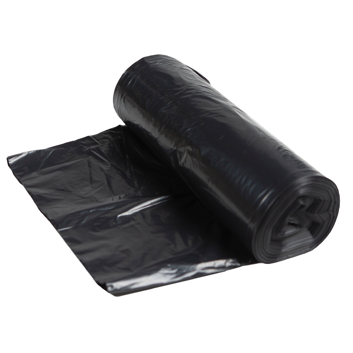 Can Liner 33X42 IN Black Plastic 150/Case