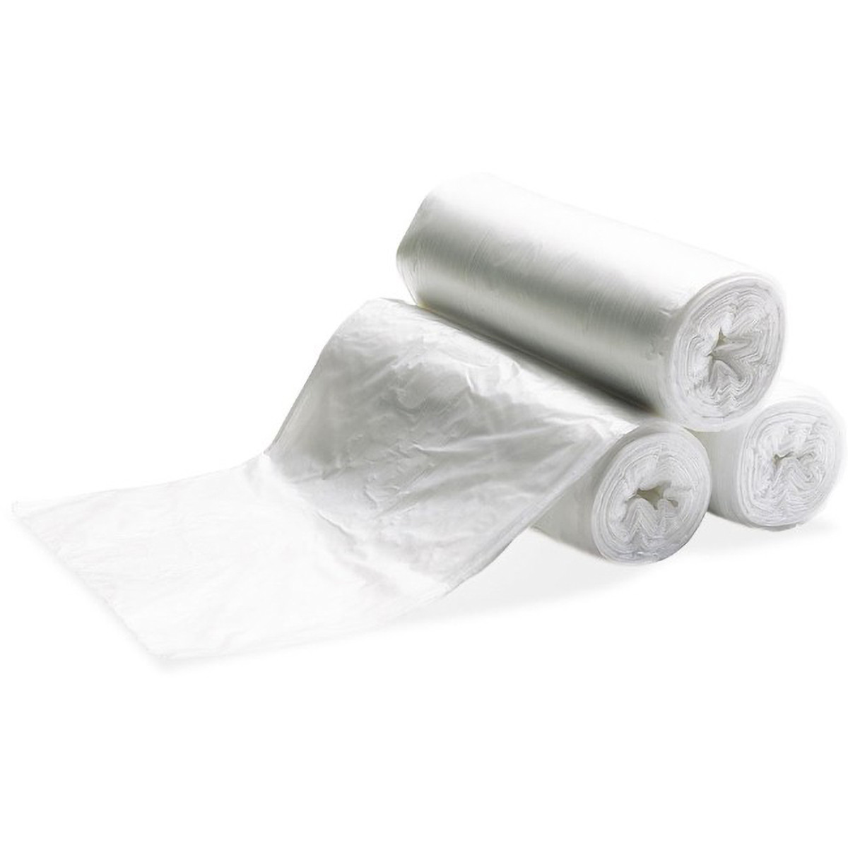Can Liner 40X46 IN Clear Low-Density Polyethylene (LDPE) Resin 1.8MIL Coreless Star Seal 100/Case