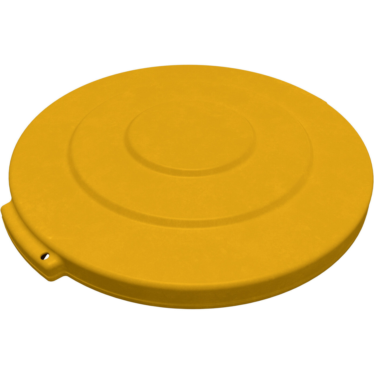 Bronco™ Lid 20 GAL Yellow Round HDPE 6/Case
