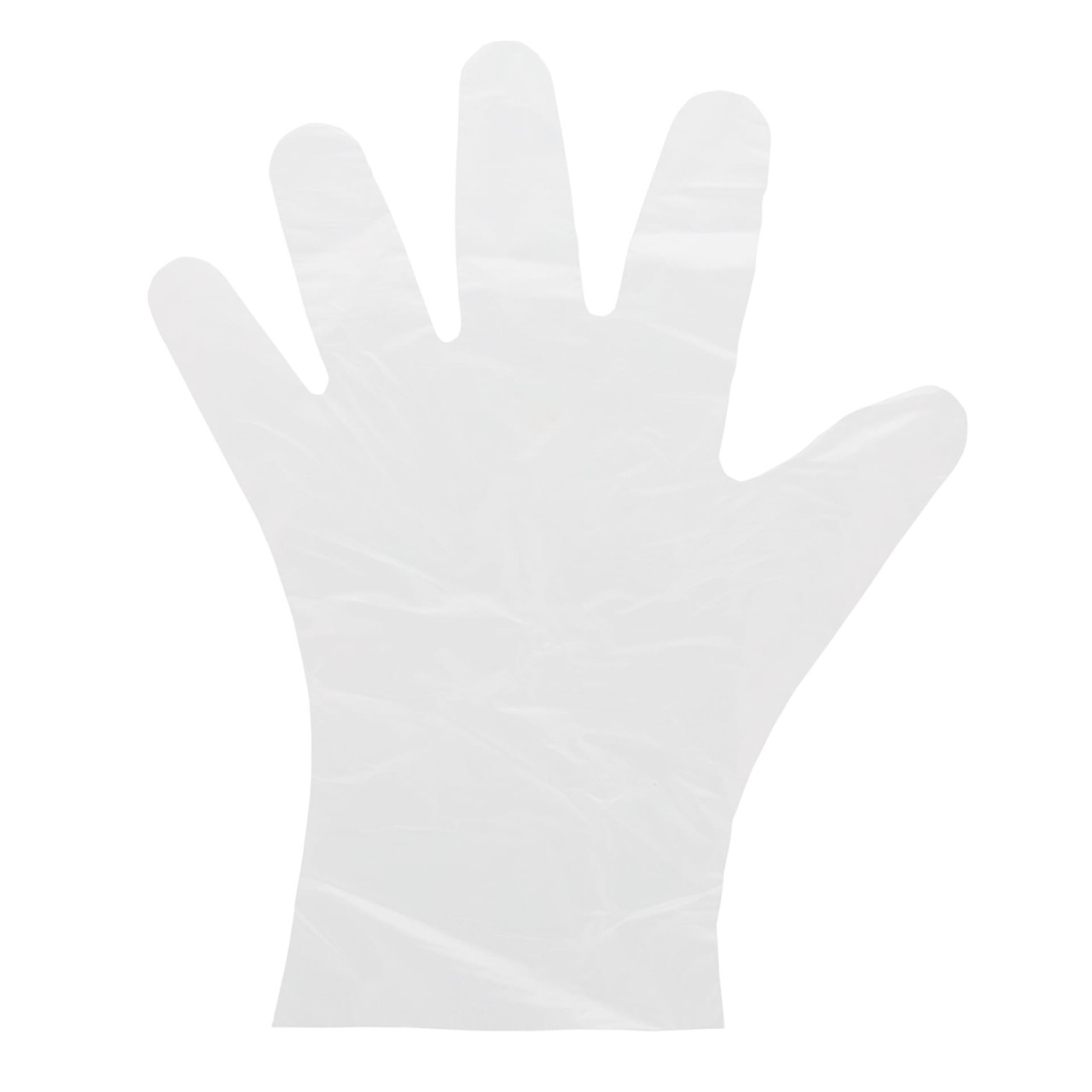 Foodguard Gloves Medium (MED) PE 500 Count/Pack 4 Packs/Case 2000 Count/Case