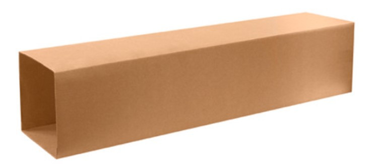 Half Slotted Container (HSC) 10.5X10.5X48 IN Corrugated Cardboard 32ECT 20 Count/Bundle 280 Count/Pallet