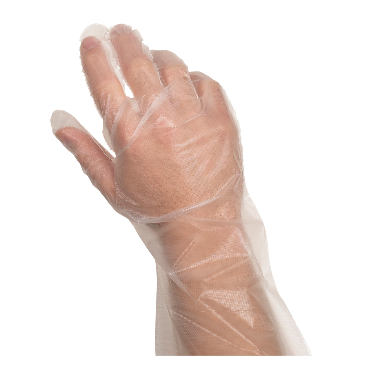 Gloves OS PE Elbow-Length 250/Case