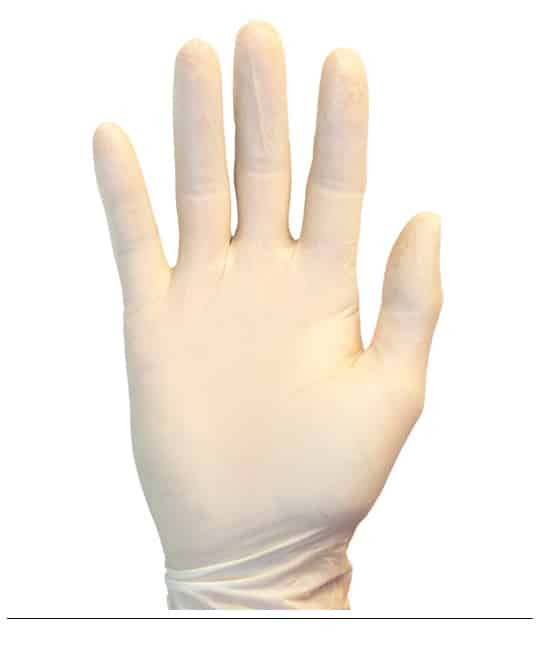 Gloves Medium (MED) Natural Latex Powder-Free 1000/Case