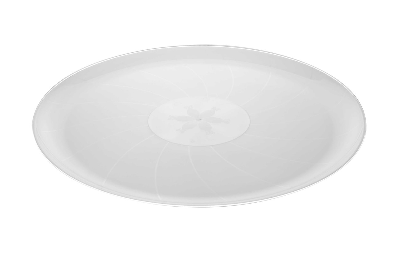 Platter Pleasers Serving Tray 14 IN PS Clear Round 25/Case