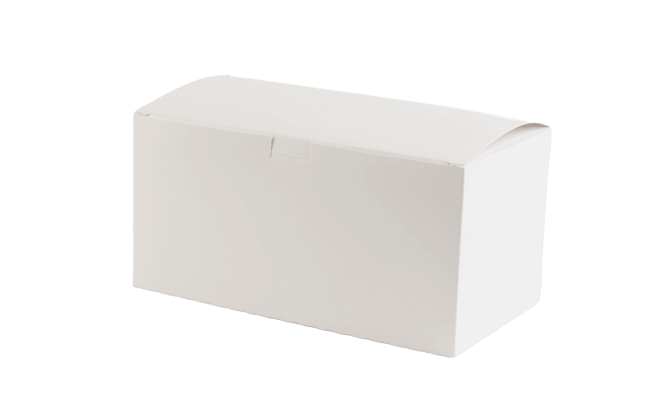 Take-Out Box Tuck-Top 9X5X4.5 IN Paper White Rectangle 250/Case
