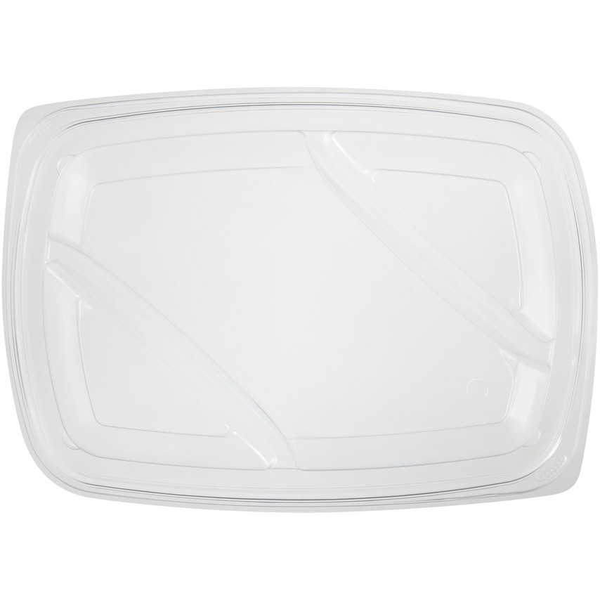 Lid Dome 8X11 IN PP Clear Rectangle For Container 150/Case
